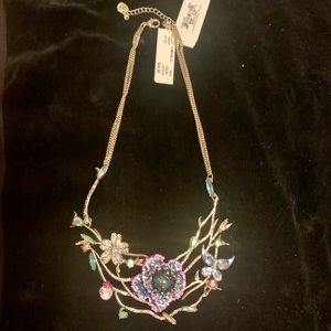 Betsy Johnson Necklace, pin, Valley girl creation earrings, bracelets,